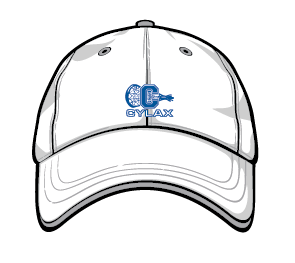 CYLAX white baseball cap