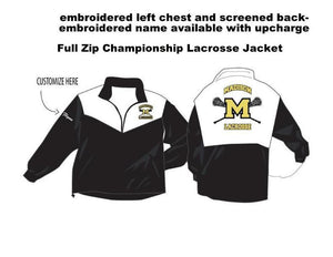 Full Zip Championship Lacrosse Jacket
 