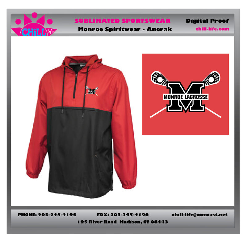 Monroe Lacrosse Anorak Jacket