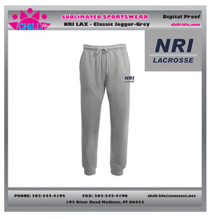 NRI LACROSSE CLASSIC JOGGERS-CLICK TO SEE NAVY COLOR CHOICE