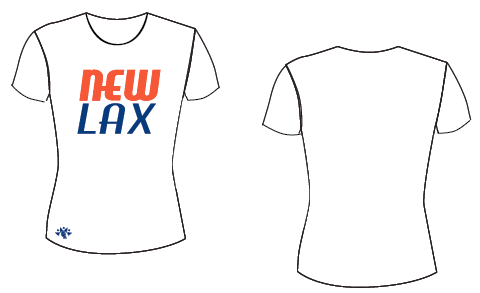 NewLax White Short Sleeve Shooter Shirt-