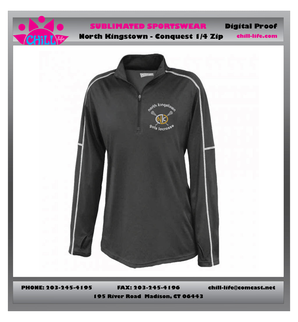 North Kingstown Girls Lacrosse Conquest 1/4 Zip