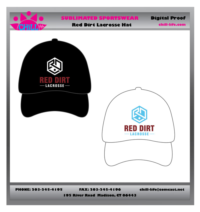 Red Dirt Lacrosse baseball cap