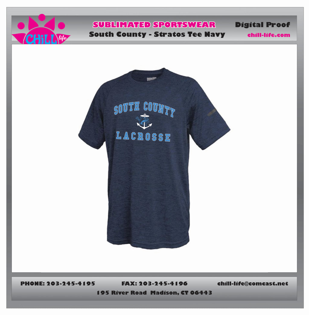 South County Lacrosse Stratos Short Sleeve Shooter