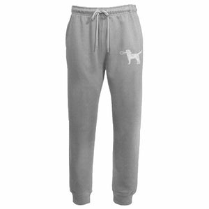 TENNIS JOGGERS-DOG WITH RACQUET