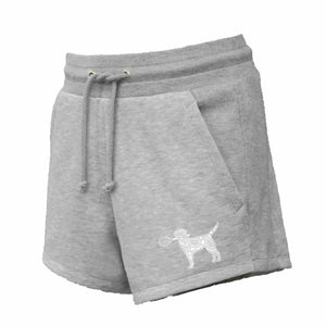 TENNIS FLEECE SHORTS WITH DOG AND RACQUET