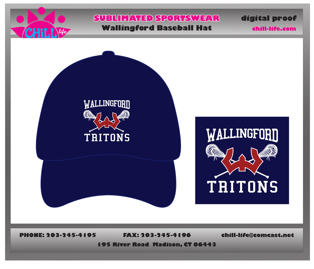 Wallingford Lacrosse Baseball Cap