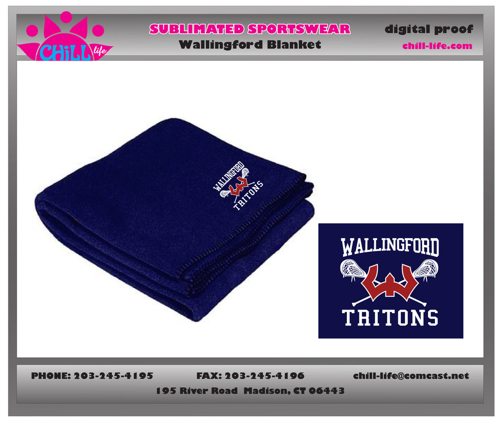 Wallingford Lacrosse Blanket