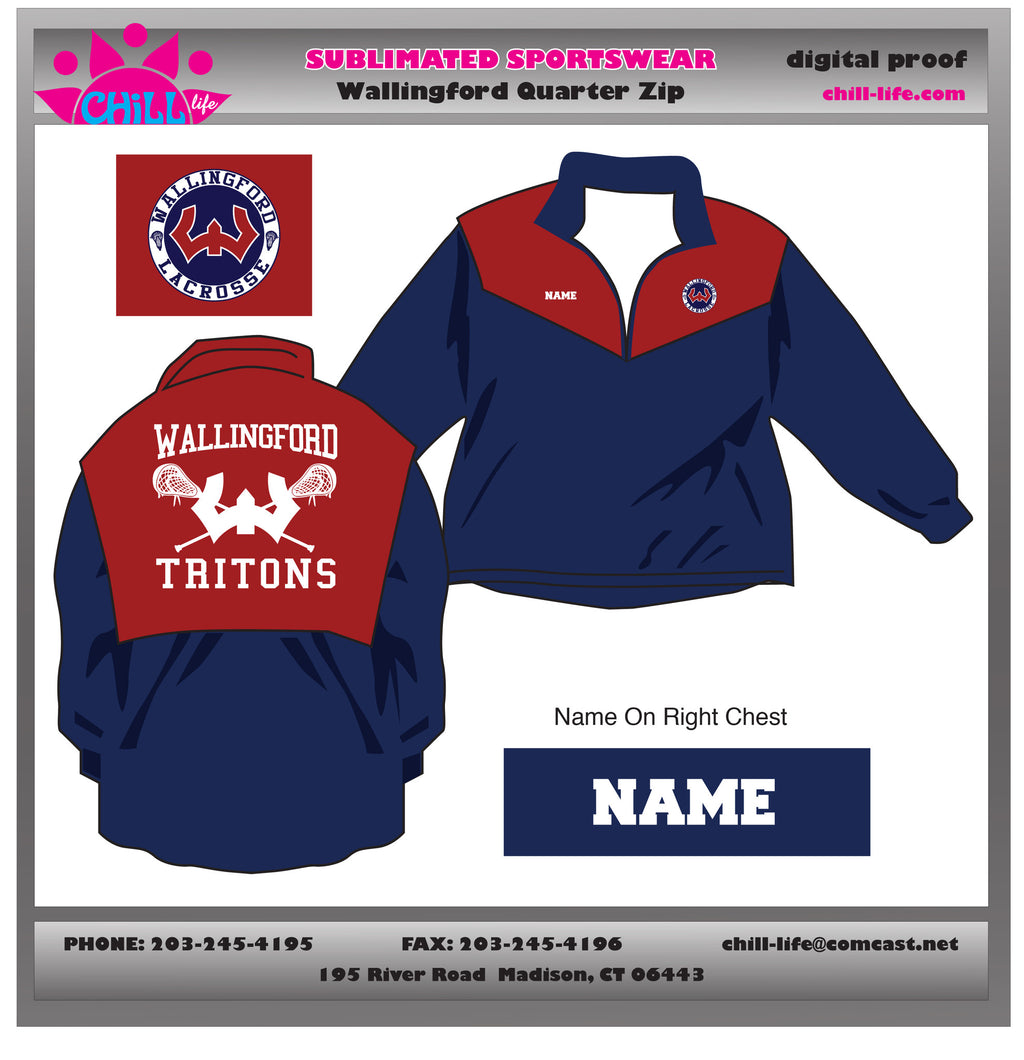 Wallingford Sublimated Lacrosse Jacket