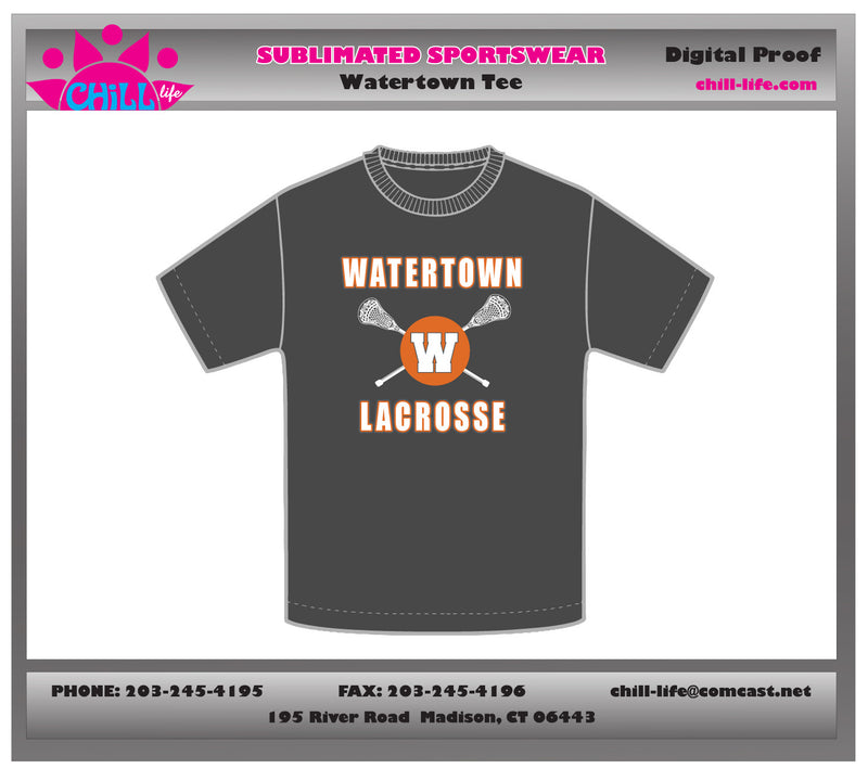 Watertown Lacrosse Tee