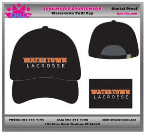Watertown Lacrosse Baseball Cap