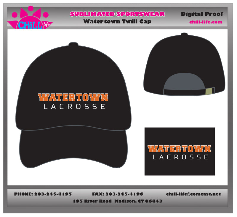 Watertown Lacrosse Baseball Cap